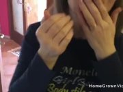 Busty wife gets bent over and fucked by a big cock 6/16