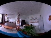 Beautiful busty brunette teasing in exclusive StasyQ VR video 5/16