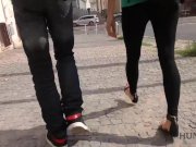 HUNT4K. Das abenteuerlustige Denisse ist glucklich, in Prag Sex 9/16