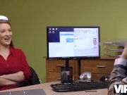 VIP4K. Agent schraubt die vollbusige Rothaarige Isabella Lui 7/16