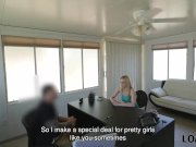 LOAN4K. Man grabs camera and organizes porn casting in loan agency 4/16
