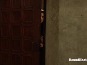 Submission of Sophie: Voyeur Lesbian Maid Can't Stop Peeking Through Door 4/16