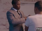 Deeper. Black Stud Ties Up Lacy’s Cuckold Boyfriend 4/16