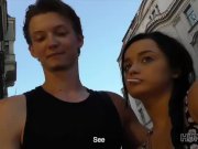 HUNT4K. Erica Black agrees for sex for money even in front of boyfriend 1/16