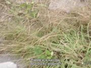 HUNT4K. La bella mora Liliane succhia il cazzo degli 14/16