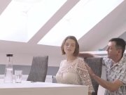 OLD4K. Mature dad helps busty teen Marina Visconti to relax having passiona 1/16