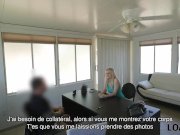 LOAN4K. Un homme attrape une caméra et organise un casting porno dans 4/16