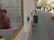 rough anal at public shopping street 15/16