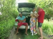 HUNT4K. Hunter meets couple at the lake and pays man 10/16