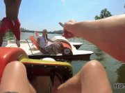 HUNT4K. Hunter meets couple at the lake and pays man 4/16