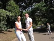 HUNT4K. I giovani amanti hanno deciso che il sesso per soldi 4/16