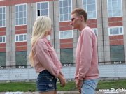 She Is Nerdy - Nikki Hill - Nerdy coed fucks like a slut 1/16