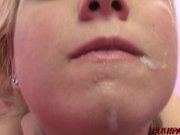 Kinky newbie Aubrey Addams blows cock before hard fuck  7/16