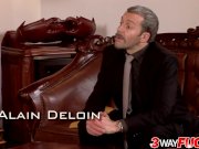 3 Way Fuck - Lauryn May Rotates Her Holes Between Two Lucky Gentlemen 1/16