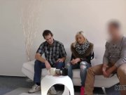 HUNT4K. Towheaded cutie Ria Sunn earns a lot of money with her juicy pussy 7/16