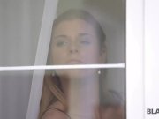 BLACK4K. After meeting in the bar, lovers have interracial sex act 1/16