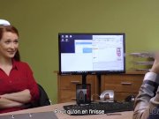 LOAN4K. La rousse Isabella Lui avec d'énormes sirènes a des relations 6/16