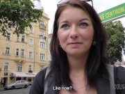 HUNT4K. Adorable teen hottie Denisse gets cash and receives sexual pleasure 3/16