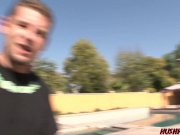 Kinky Syndee Jennings fed cum and hammered by monster dick 2/16