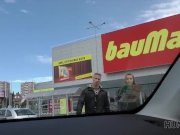 HUNT4K. Cuckold allows blonde girl Victoria Daniels touch strangers dick 1/16