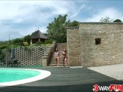 3 Way Fuck - Anal Sluts Linda Shane n Maria Bellucci Make a Stud Cum Twice 1/16