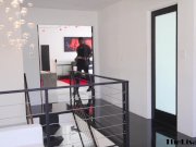 Kinky MILF Lisa Ann seduces nerdy BBC before cum on tits 1/16