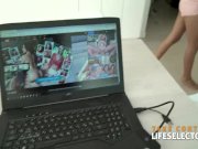 missionary, cumshot, cum in mouth 1/16