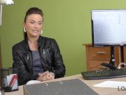 LOAN4K. Naughty lassie Frances passes special porn casting at loan agency 2/16