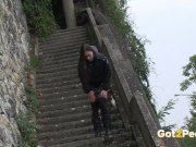 See Their Pussies As They Pee 6/16