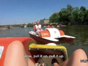 HUNT4K.  man needs money so why sells his buxom girlfriend 1/16