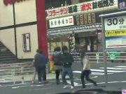 Serina sucks random man´s cock then swallows his jizz - More at Slurpjp com 2/16