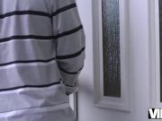 VIP4K. Cleaning girl Monique Woods seduces rich black gentleman 1/16