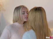 Amazing blonde Abby Cross scissors pussy loving lesbian hard 4/16