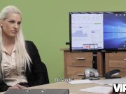 VIP4K. La bella Blanche succhia il cazzo e si fa scopare la femminuccia per 3/16