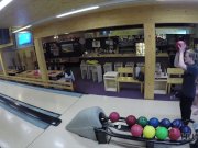HUNT4K. Couple is tired of bowling, guy wants money, Ornella Morgen 16/16