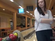 HUNT4K. Couple is tired of bowling, guy wants money, Ornella Morgen 7/16