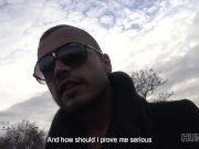 HUNT4K. Man should watch how his girlfriend Jenifer Red has sex for money 5/16