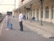 HUNT4K. Man cant gain money so why his girl becomes a tootsie 2/16