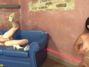 threesome interracial fist fuck orgy 3/16