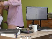 LOAN4K. Slender cutie Katy Rose gets pussy drilled by bad loan inspector 9/16