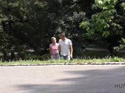 HUNT4K. Un jeune couple désire de l'argent alors pourquoi la lycéenne Shani 1/16