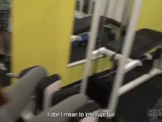 HUNT4K. Spontaneous pickup in the gym causes passionate 1/16