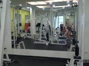 HUNT4K. Spontaneous pickup in the gym causes passionate 15/16