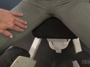 HUNT4K. Spontaneous pickup in the gym causes passionate 3/16