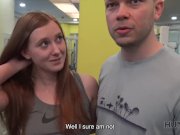 HUNT4K. Spontaneous pickup in the gym causes passionate 7/16