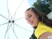 NYMPHO Aidra Fox gets stretched out by a big cock 9/16