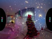 VRHUSH Naughty Christmas threesome with Marilyn Sugar and Mila Fox 2/16