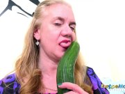 EuropeMaturE Busty British Mature Masturbation 3/16