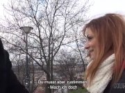 HUNT4K. Awesome Jenifer Red befriedigt Fremde und verdient etwas Geld 4/16