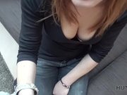 HUNT4K. Awesome Jenifer Red befriedigt Fremde und verdient etwas Geld 9/16